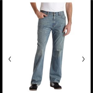 Levi's Men's Straight Jeans - Light Blue